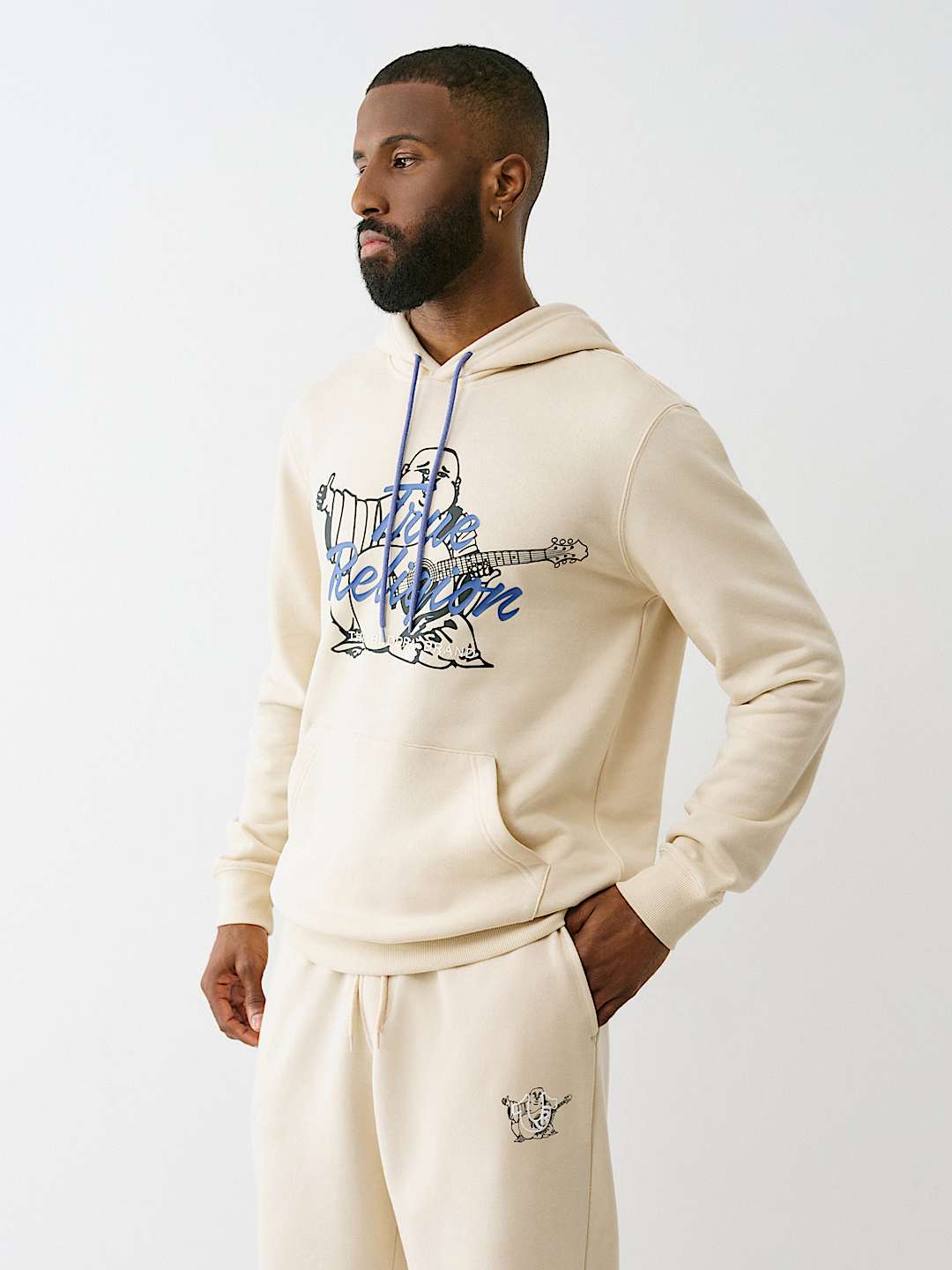 SCRIPT LOGO BUDDHA HOODIE, image 3