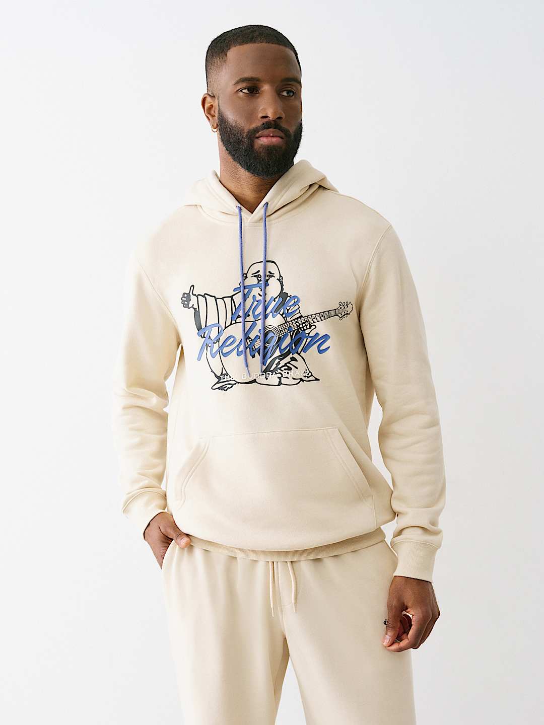 SCRIPT LOGO BUDDHA HOODIE, image 1