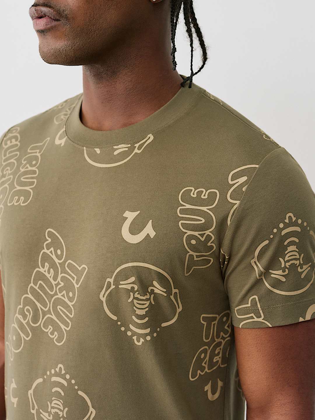 ALLOVER BUBBLE LOGO TEE, image 4
