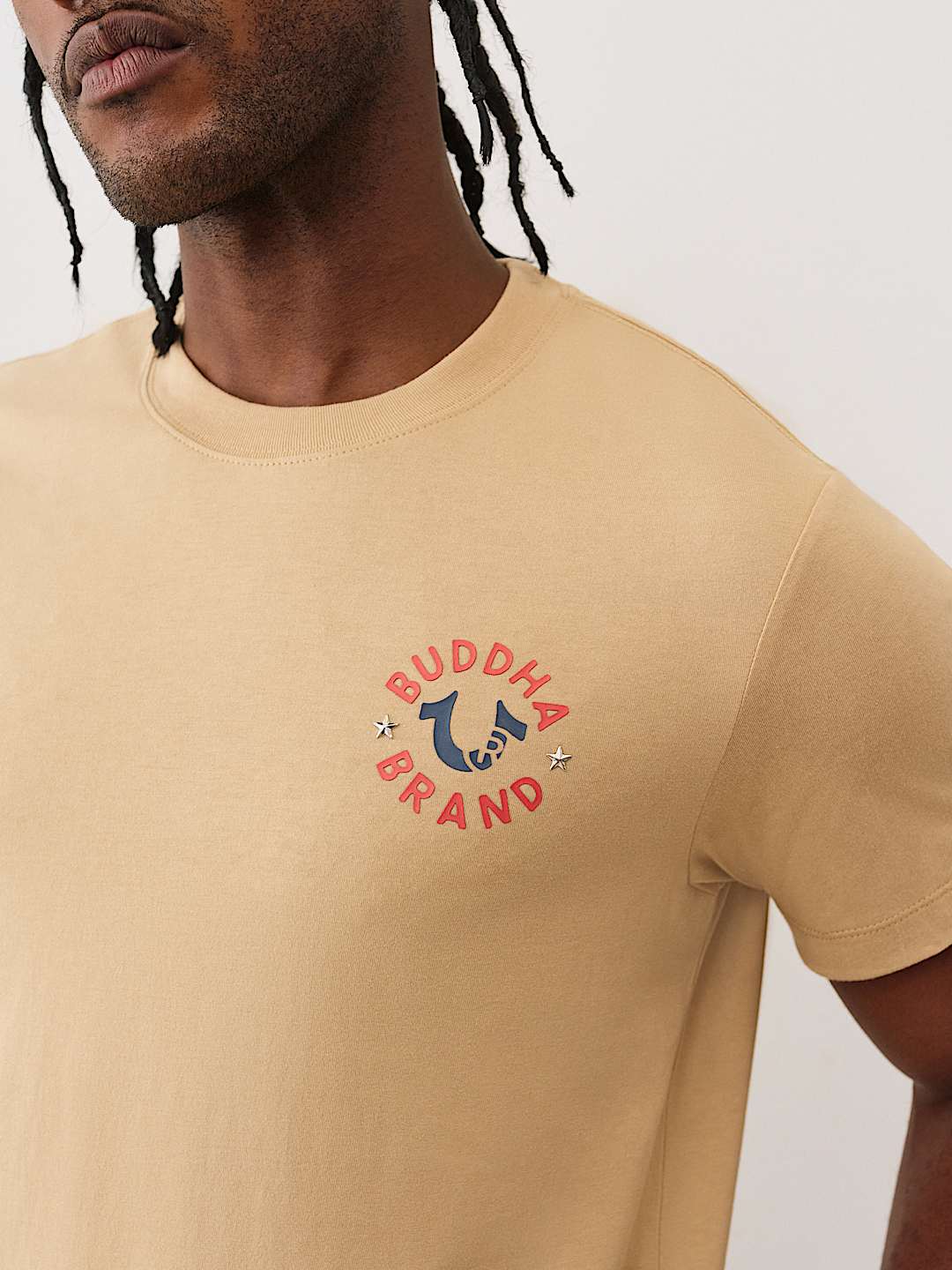 TRUE RELIGION STACKED LOGO TEE, image 3