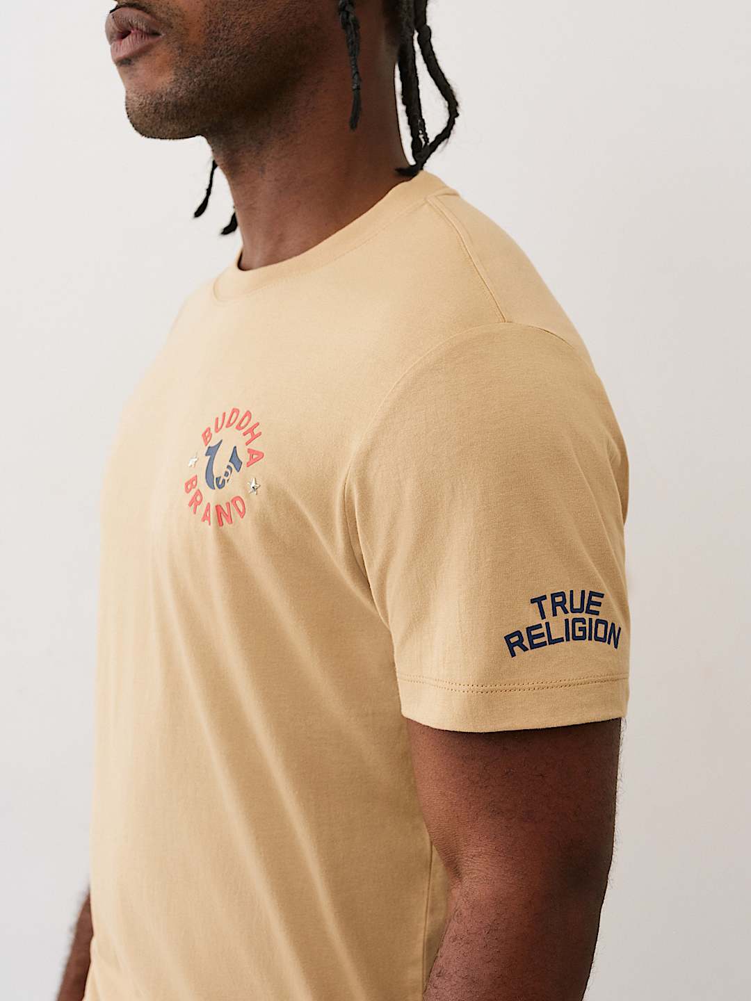 TRUE RELIGION STACKED LOGO TEE, image 5