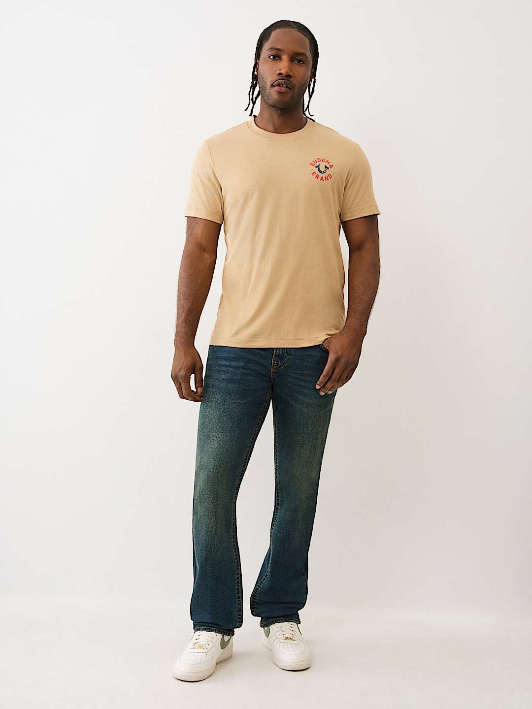 TRUE RELIGION STACKED LOGO TEE, image 6