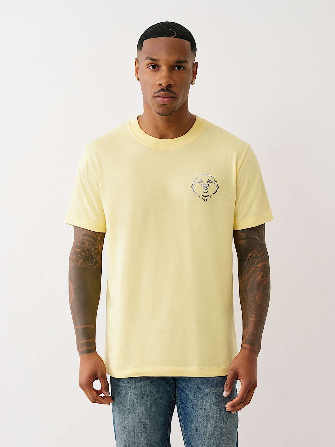 EMBOSSED EMBLEM LOGO TEE, image 2