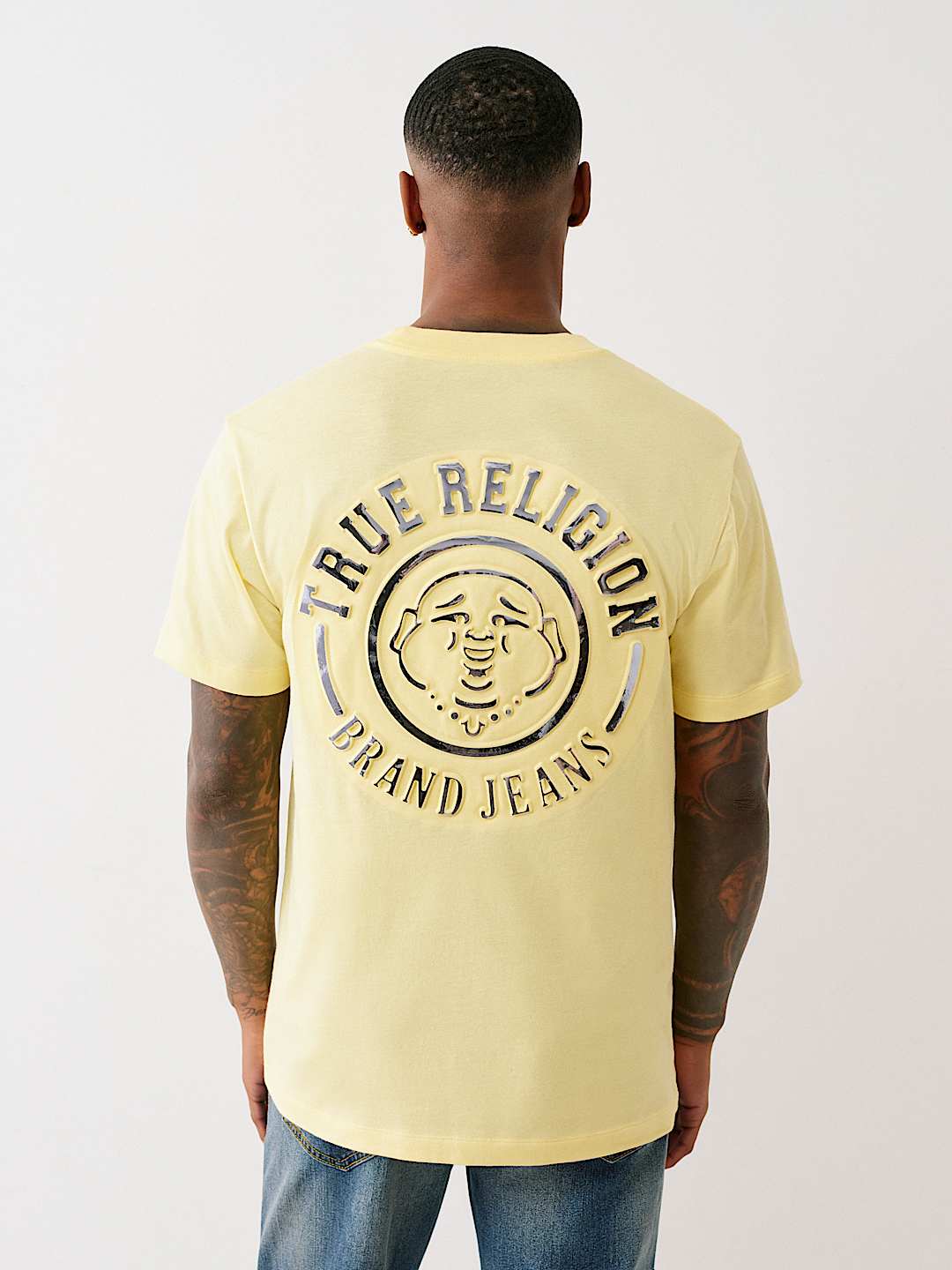 EMBOSSED EMBLEM LOGO TEE, image 1