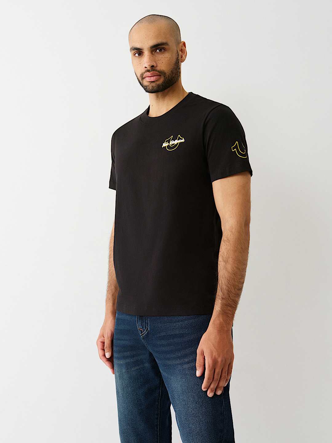 【TRUE RELIGION】★Tシャツ★ SCRIPT LOGO BUDDHA TEE SCRIPT LOGO BUDDHA TEE | True Religion