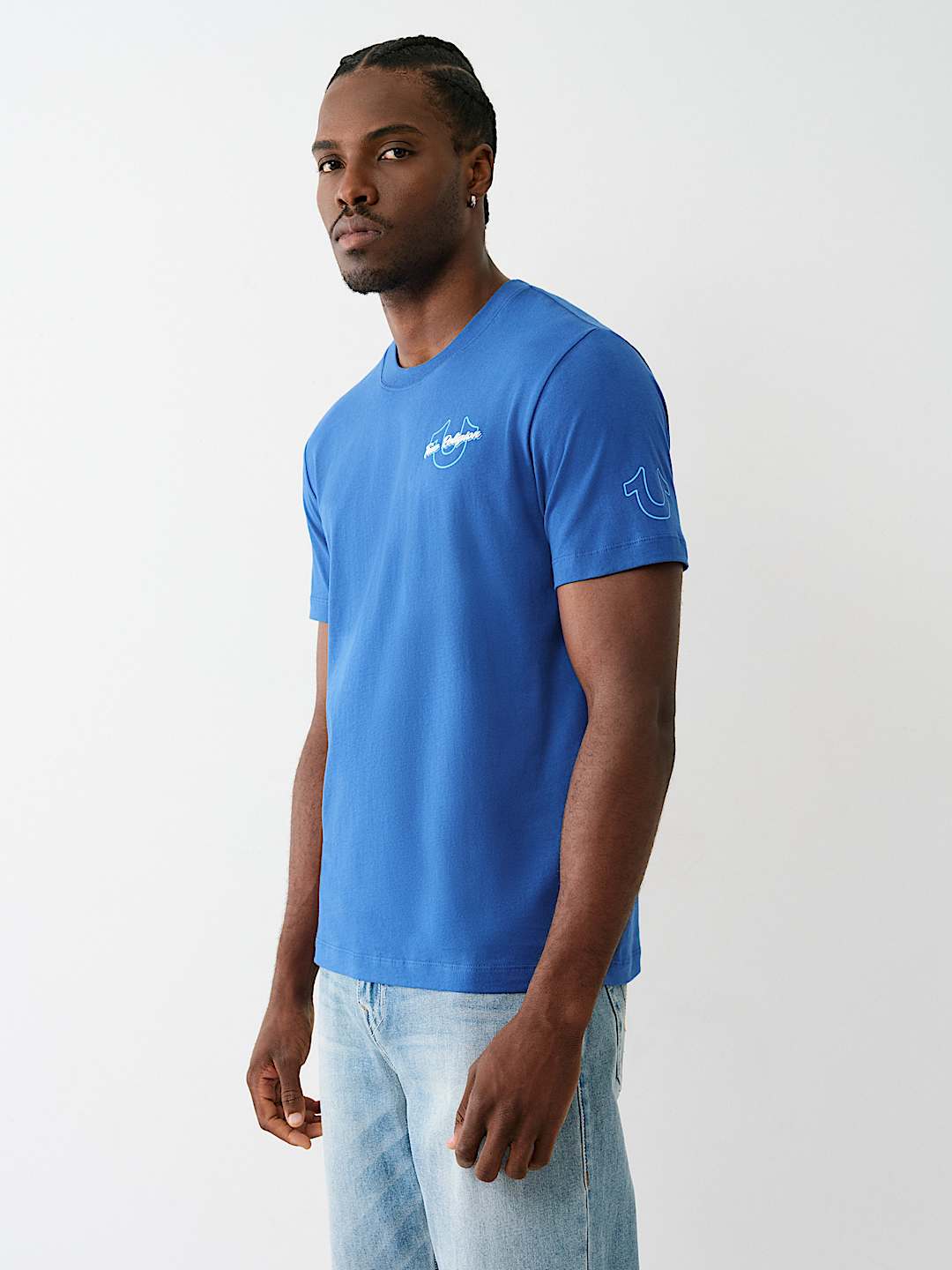 SCRIPT LOGO BUDDHA TEE | True Religion