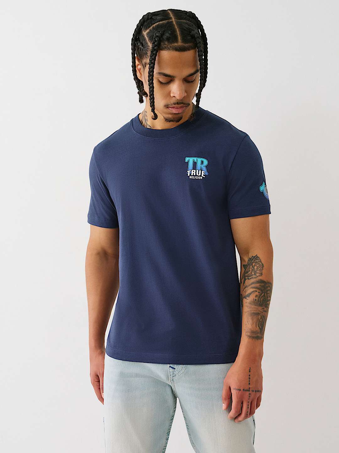GRADIENT TRUE RELIGION TEE
