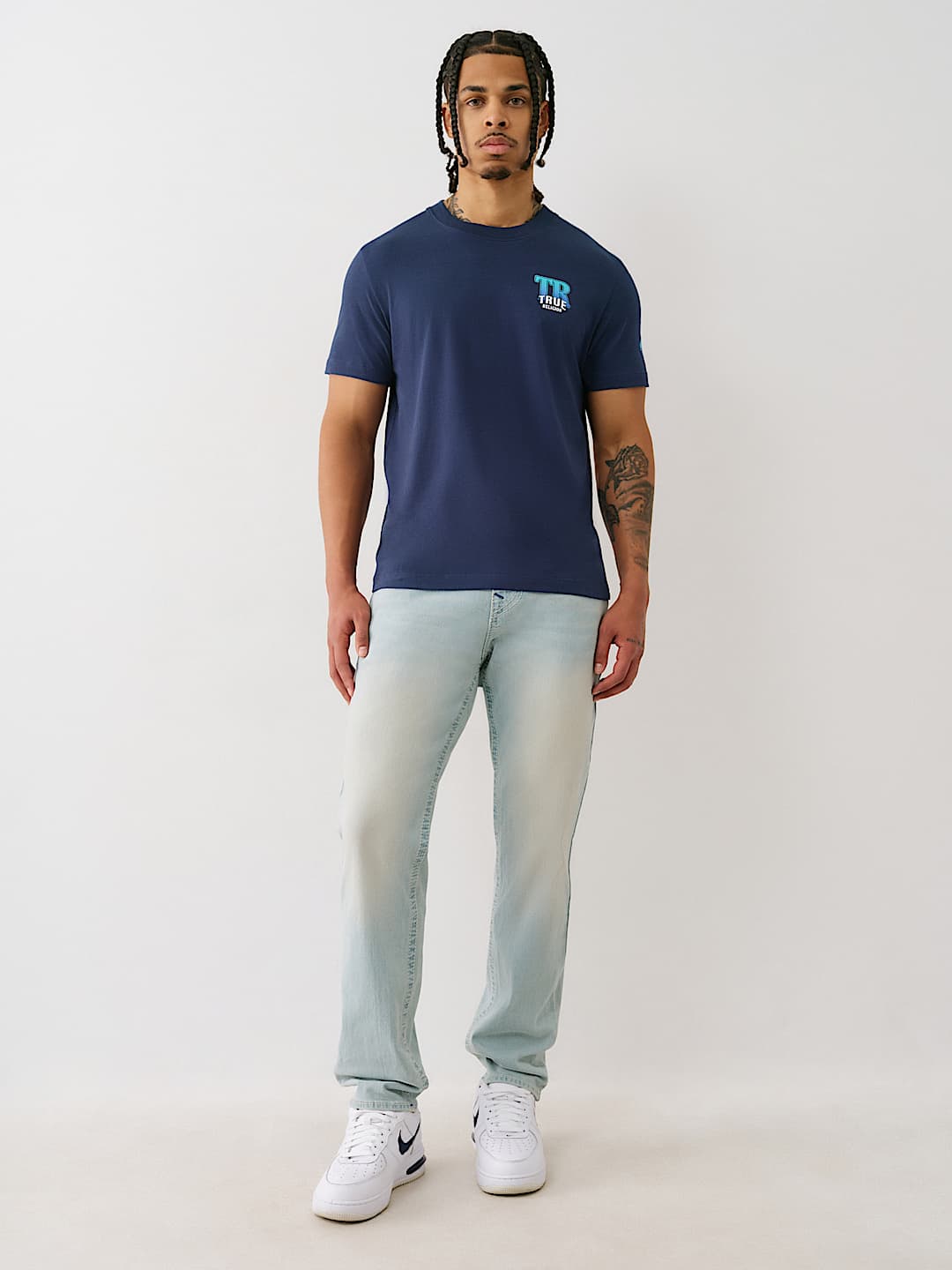 GRADIENT TRUE RELIGION TEE