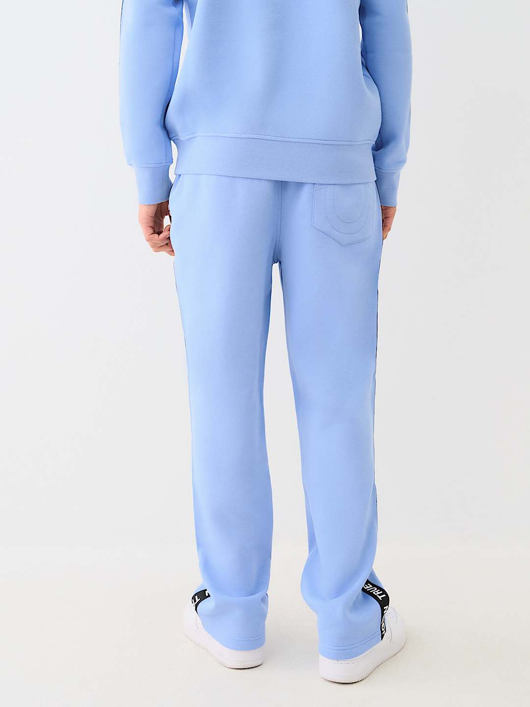 TRUE RELIGION TAPING STRAIGHT LEG SWEAT PANT