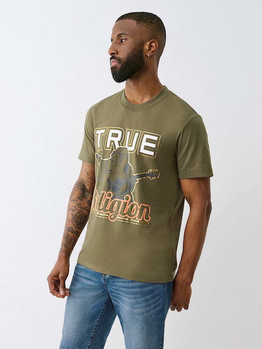 METALLIC TRUE BUDDHA TEE, image 3