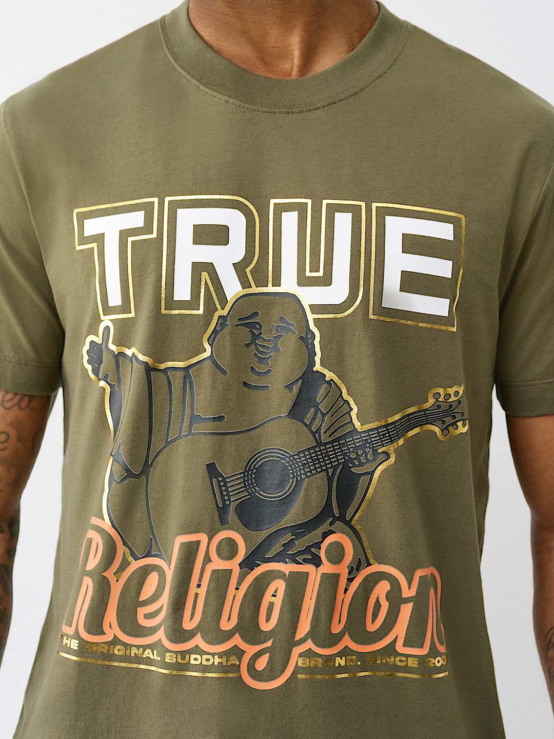 METALLIC TRUE BUDDHA TEE, image 1