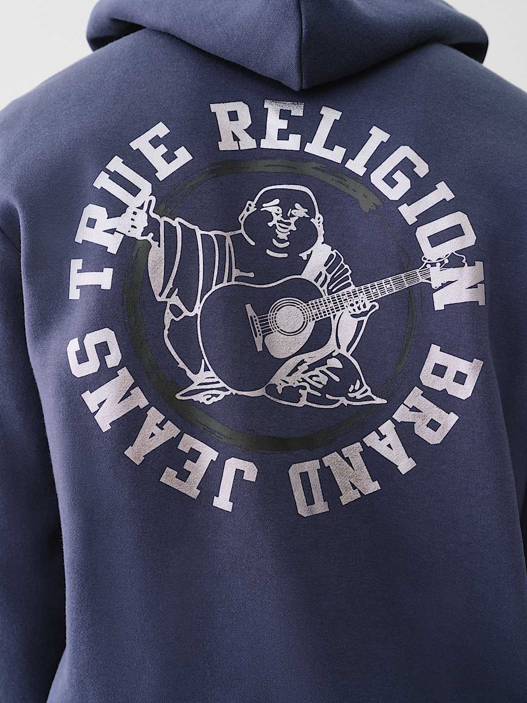 METALLIC LOGO ZIP HOODIE, image 5