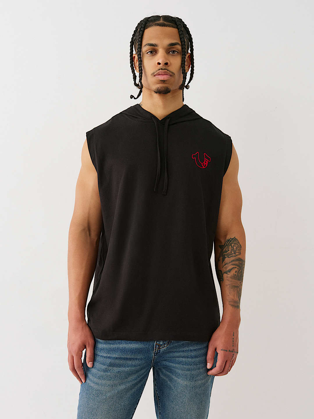HORSESHOE BOX HOODIE TANK , image 2