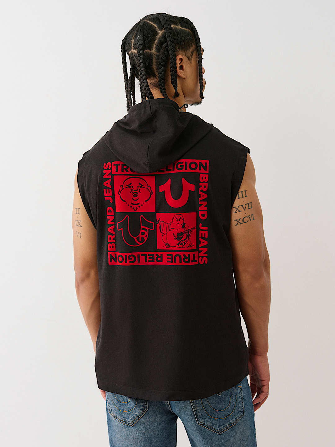 HORSESHOE BOX HOODIE TANK , image 1