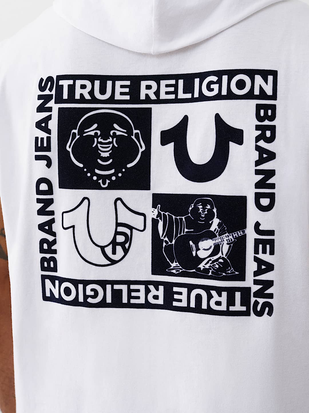 【TRUE RELIGION】★パーカー★ HORSESHOE BOX HOODIE TANK HORSESHOE BOX HOODIE TANK | True Religion
