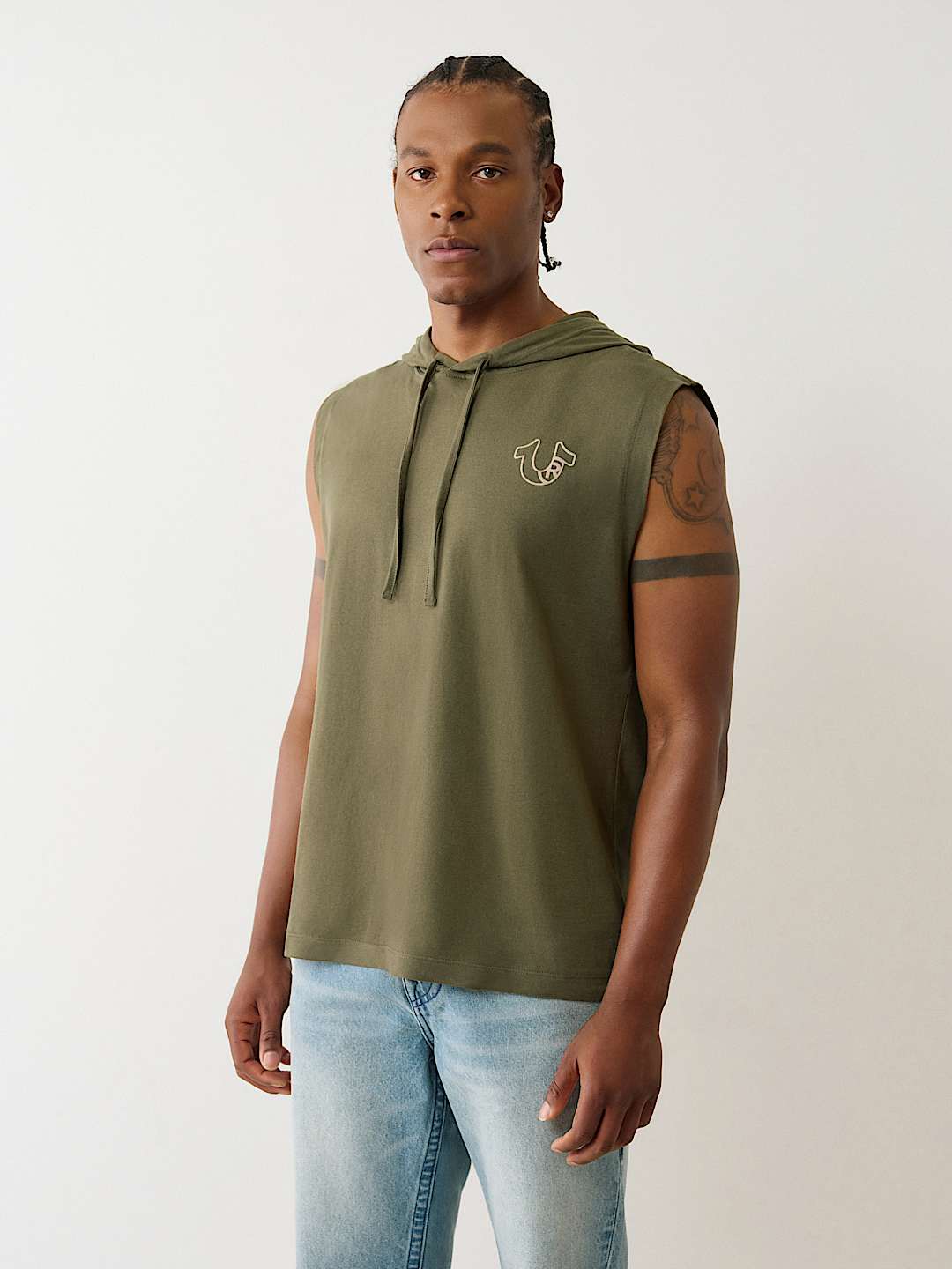 HORSESHOE BOX HOODIE TANK , image 3