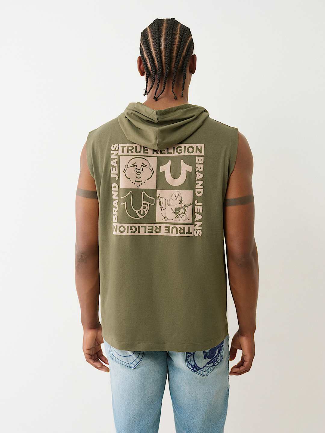 HORSESHOE BOX HOODIE TANK , image 1