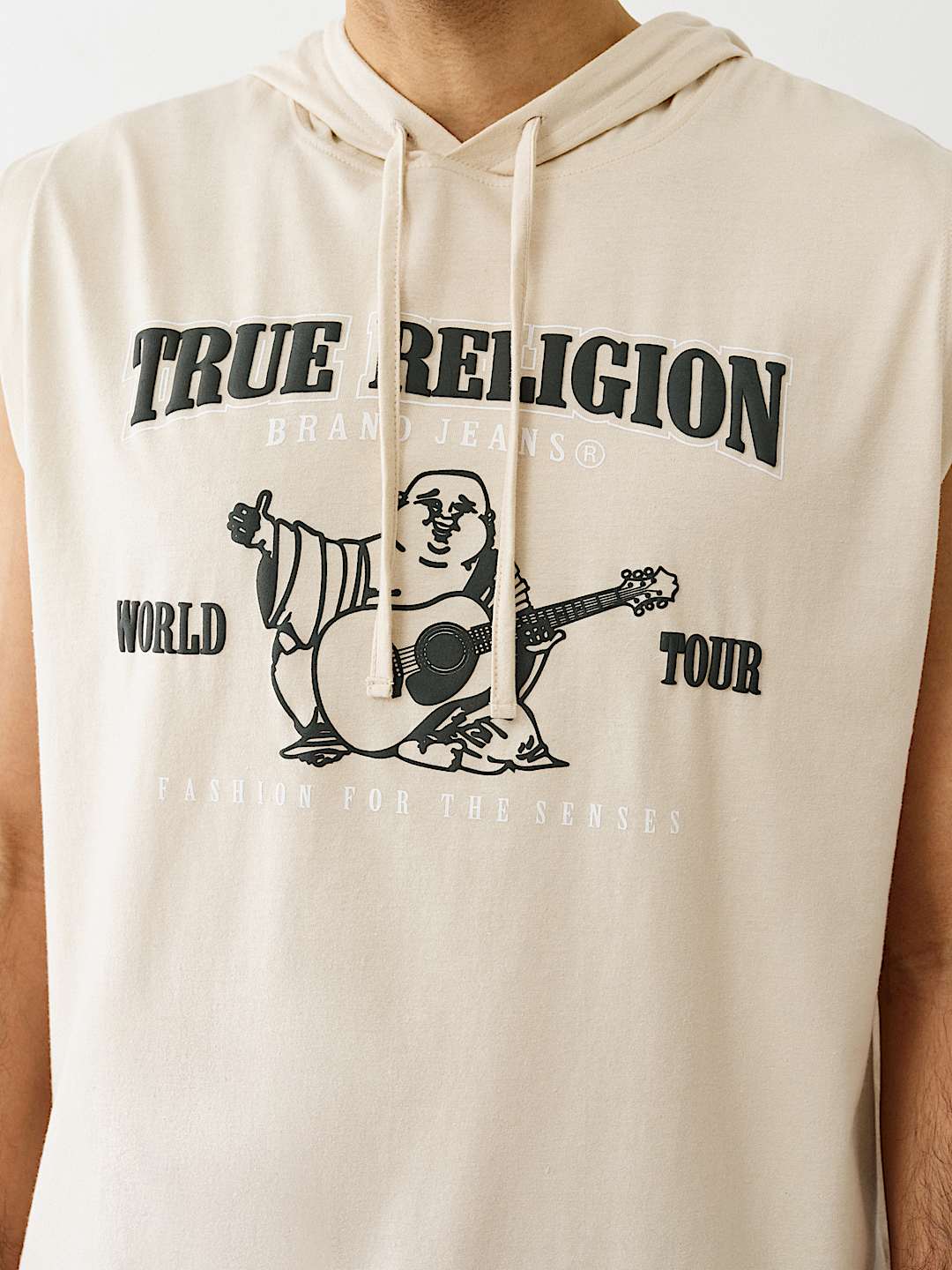 BUDDHA LOGO HOODED TANK TOP, image 4