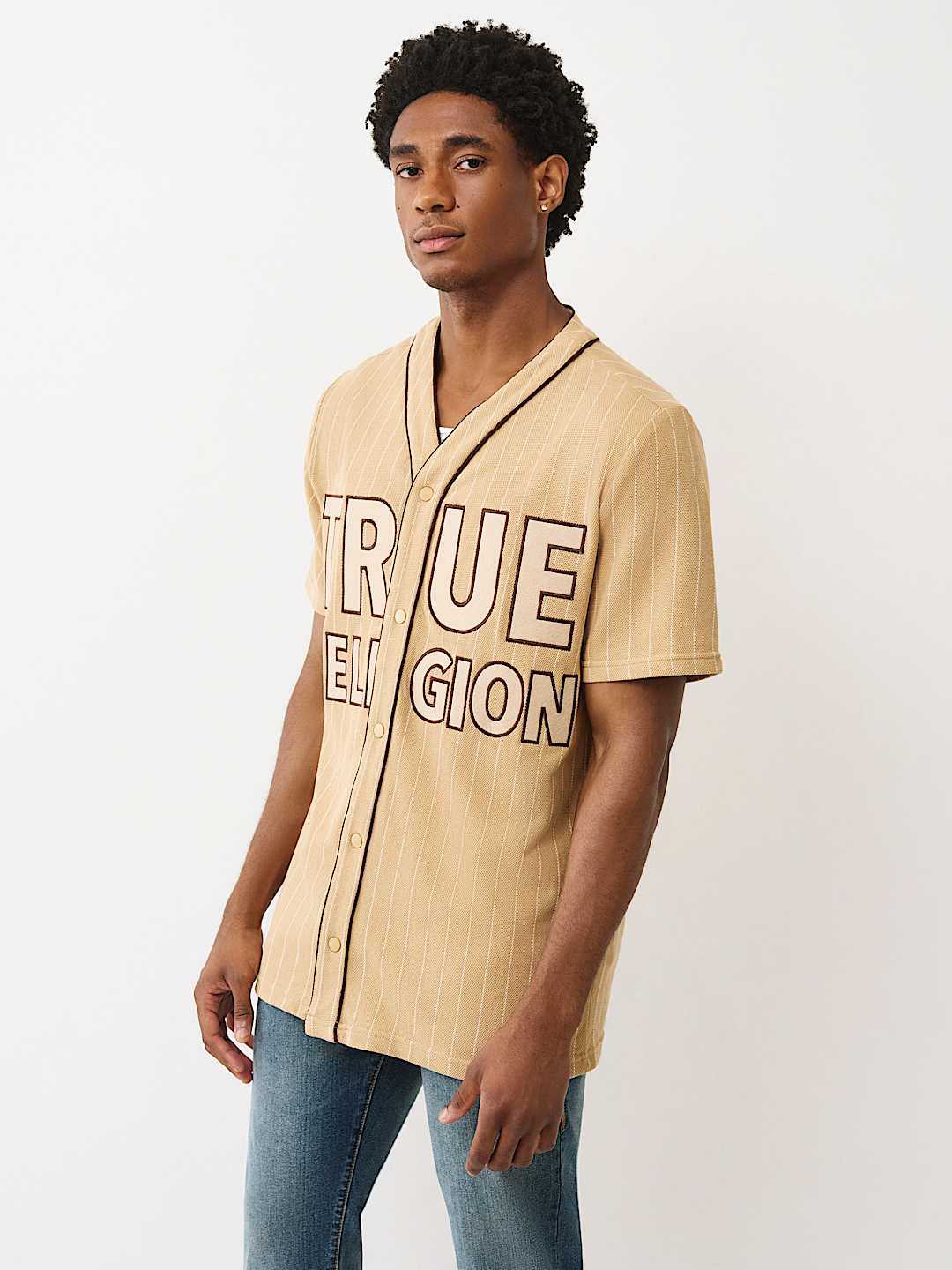 LOGO BASEBALL JERSEY, image 3