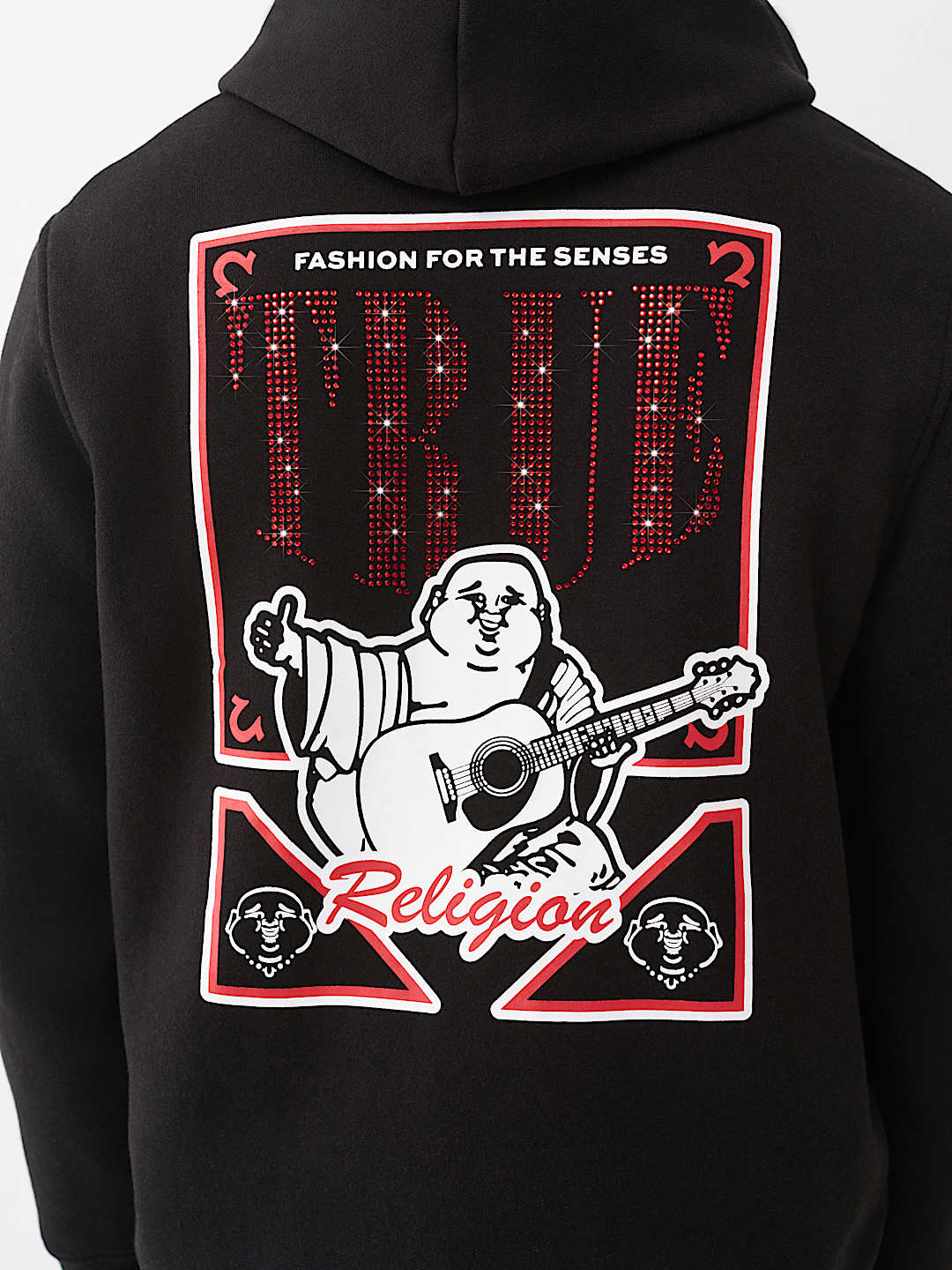 BUDDHA CARD ZIP HOODIE, image 4