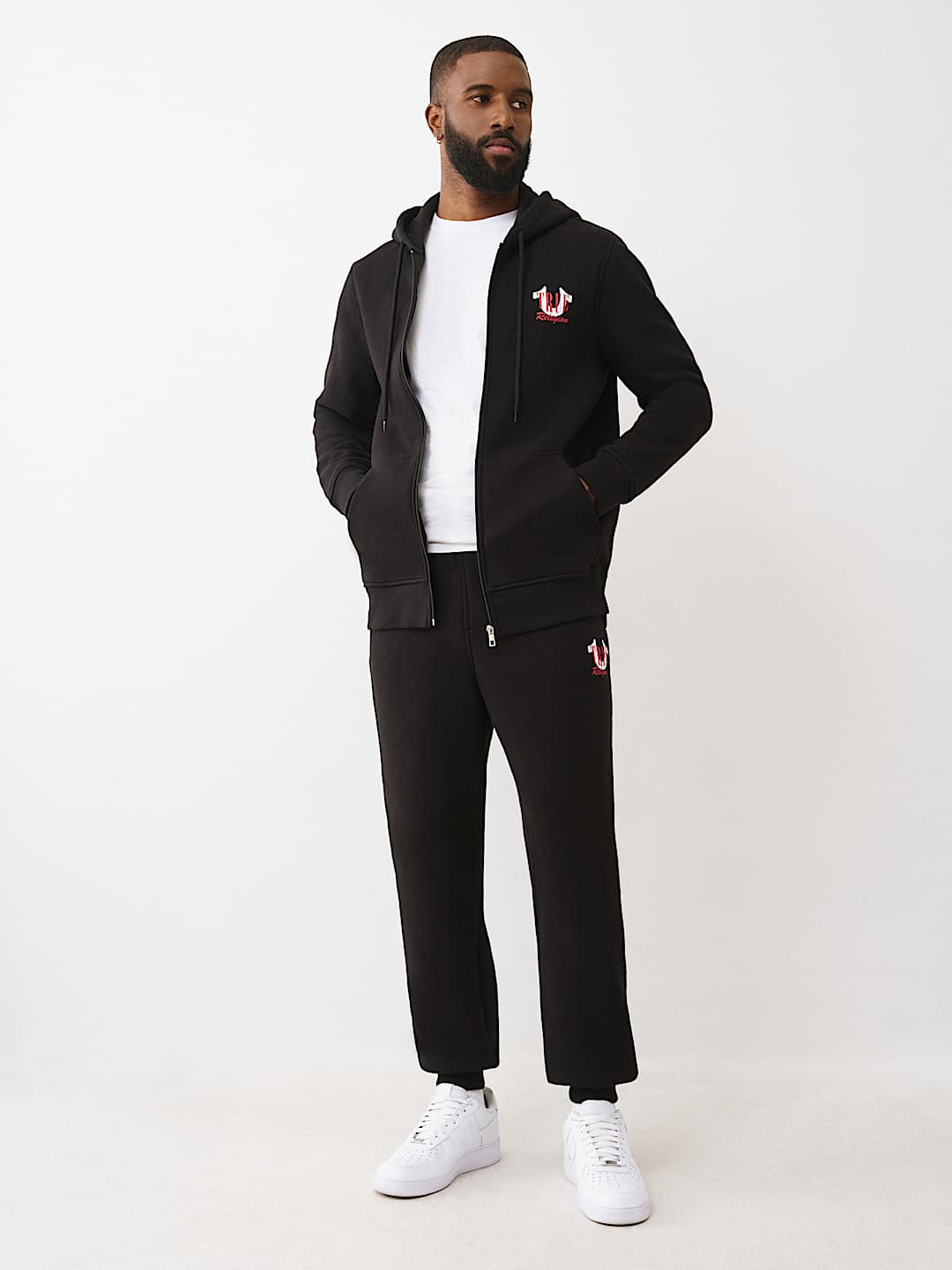 BUDDHA CARD ZIP HOODIE, image 6