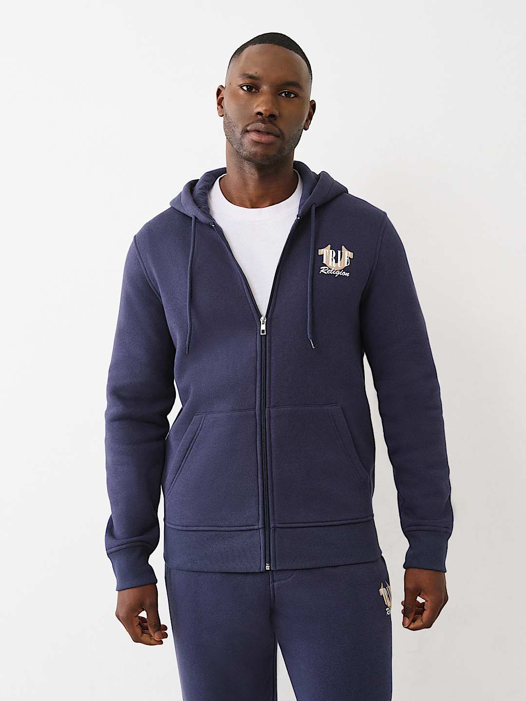 BUDDHA CARD ZIP HOODIE, image 2