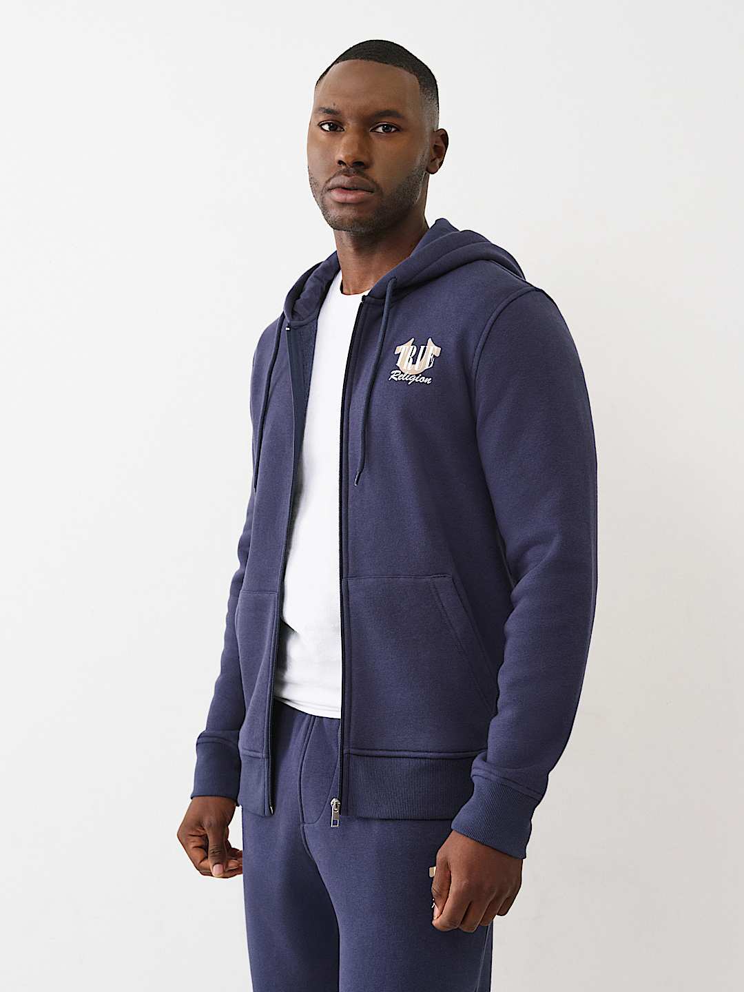 BUDDHA CARD ZIP HOODIE, image 3