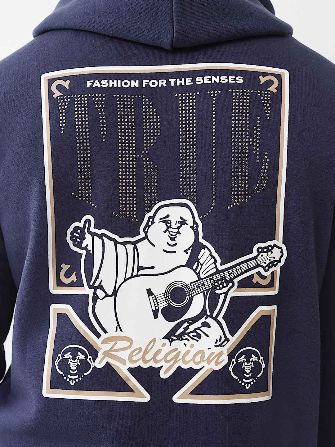 BUDDHA CARD ZIP HOODIE, image 1