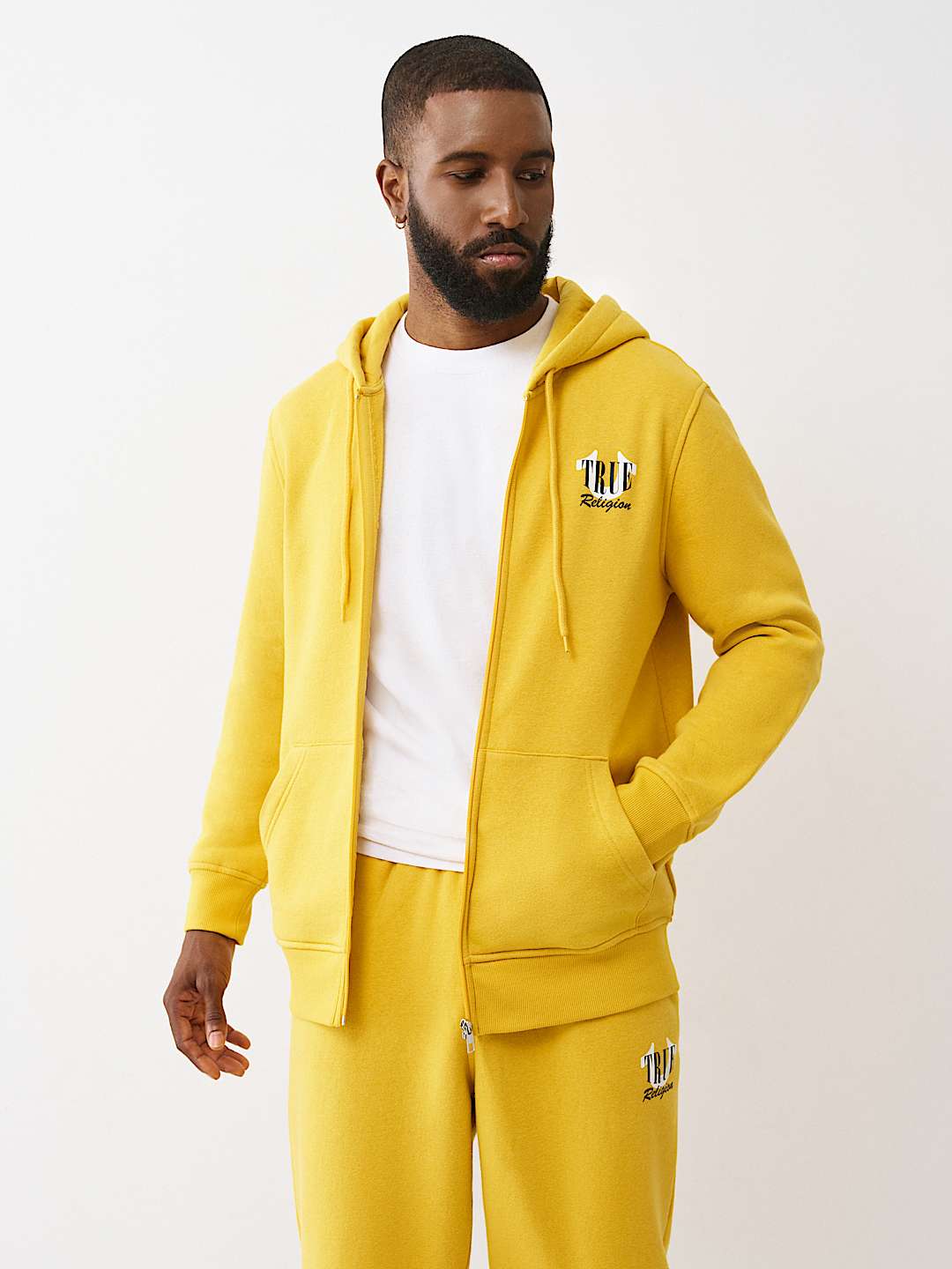 BUDDHA CARD ZIP HOODIE, image 2