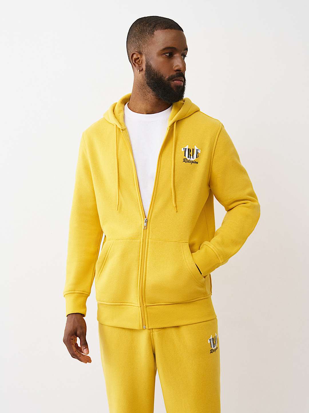 BUDDHA CARD ZIP HOODIE, image 3