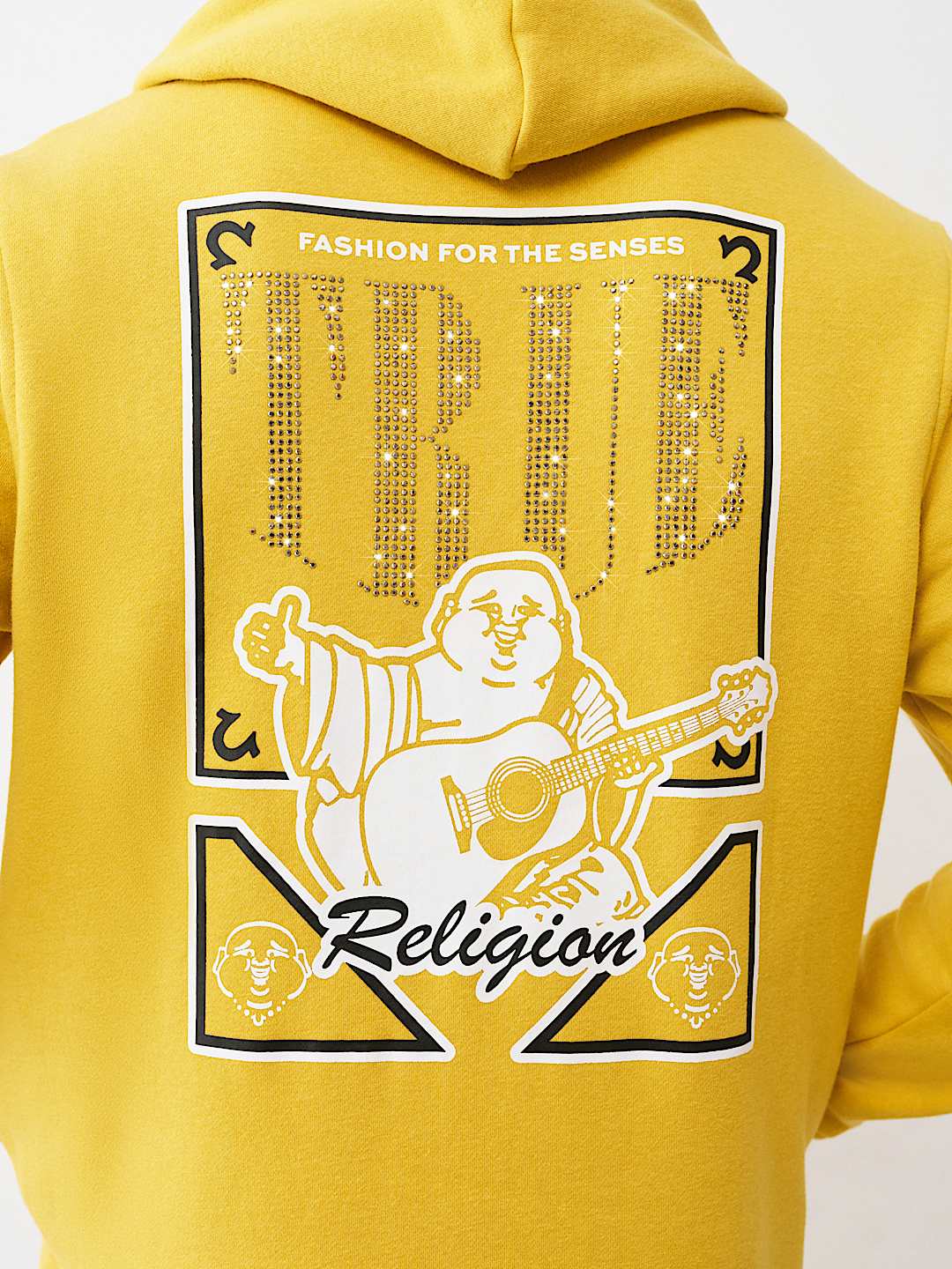 BUDDHA CARD ZIP HOODIE, image 4