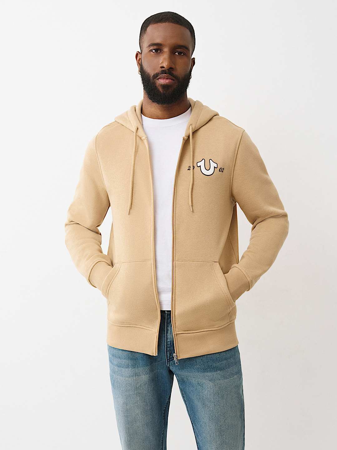 SUNRISE BUDDHA ZIP HOODIE, image 2