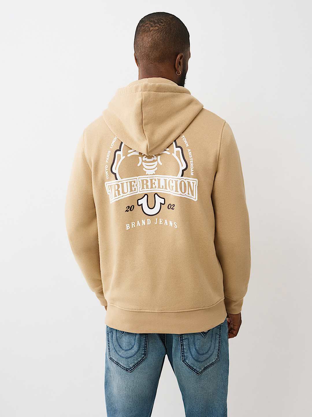 SUNRISE BUDDHA ZIP HOODIE, image 1