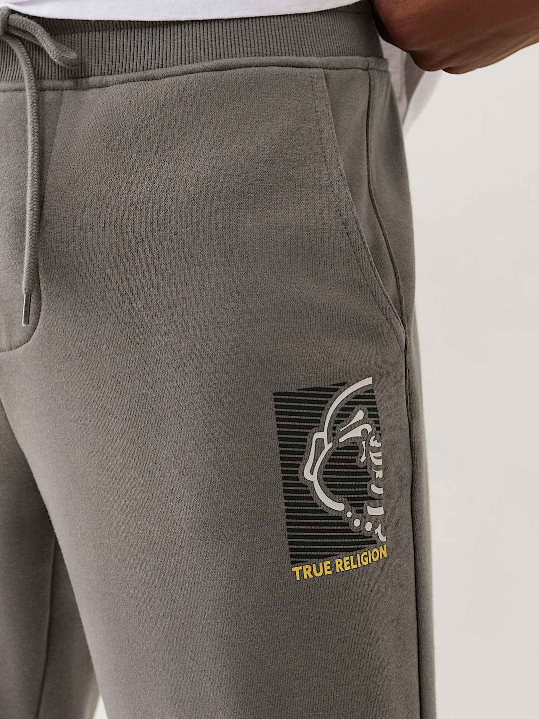 BOXED BUDDHA STRAIGHT LEG SWEATPANT, image 4