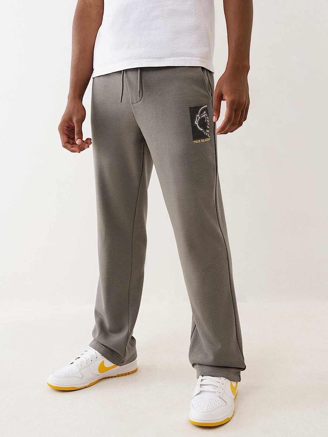 BOXED BUDDHA STRAIGHT LEG SWEATPANT, image 1