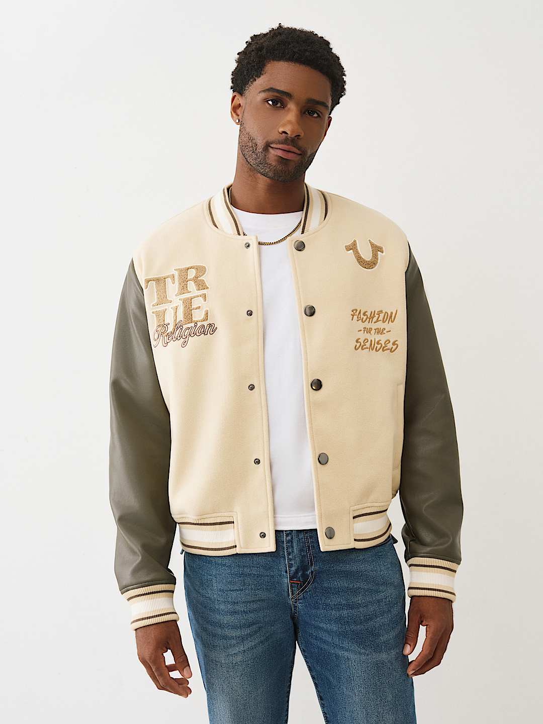 BUDDHA BRAND VARSITY JACKET, image 6