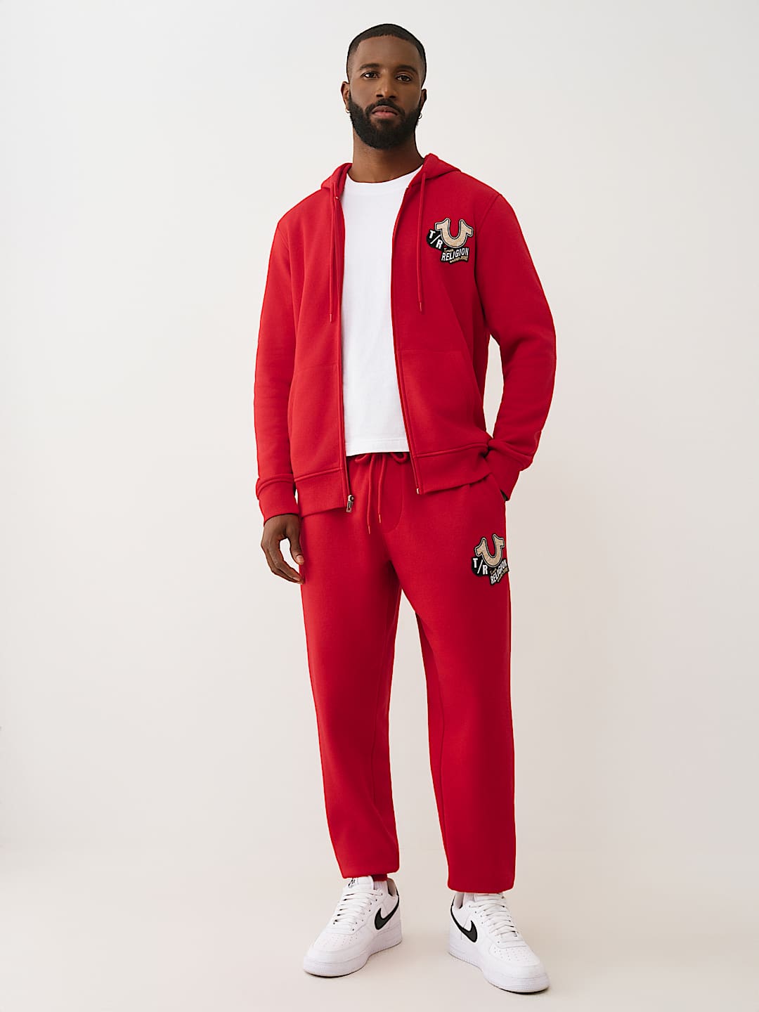 EMBROIDERED PATCH HORSESHOE JOGGER, image 2