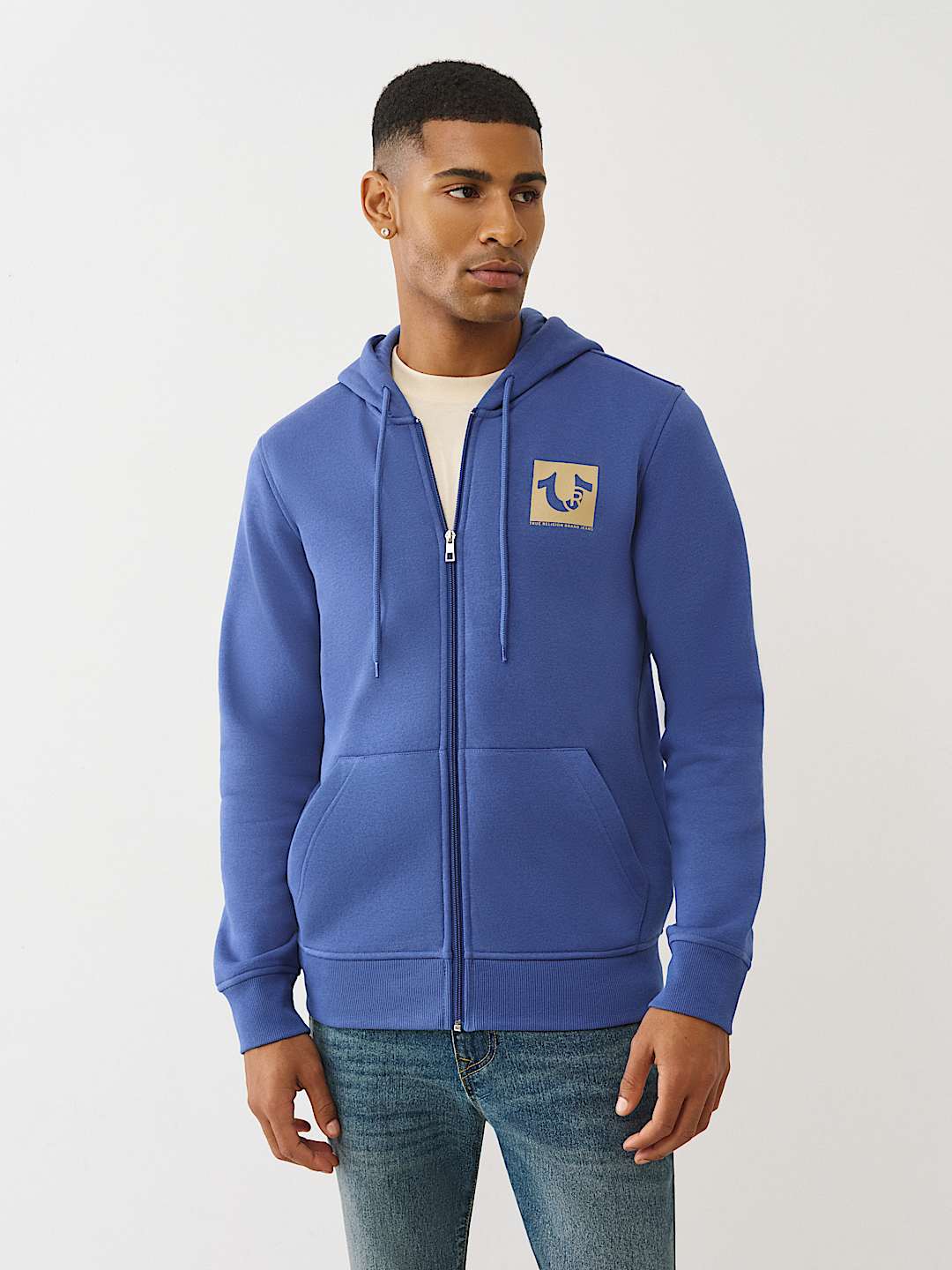HORSESHOE OUTLINE ZIP HOODIE, image 2