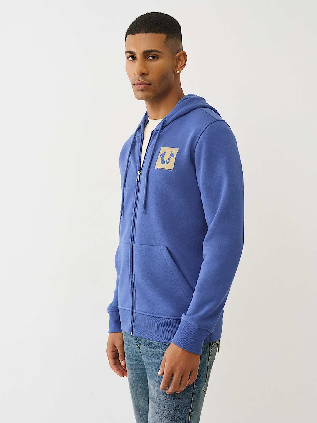 HORSESHOE OUTLINE ZIP HOODIE, image 3