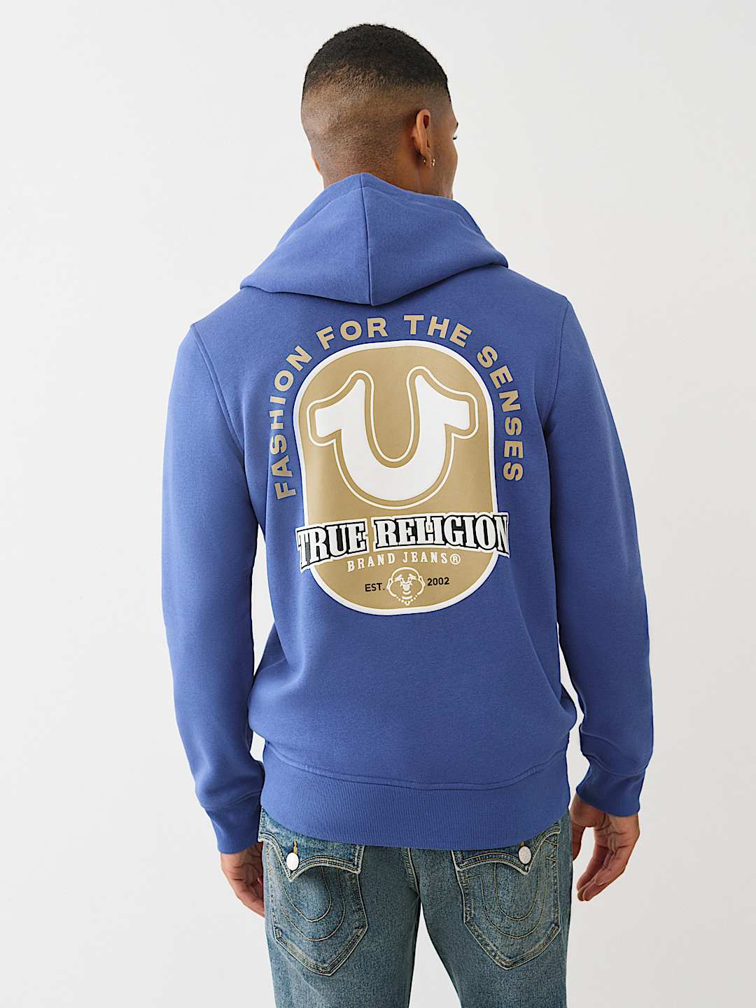 HORSESHOE OUTLINE ZIP HOODIE, image 1