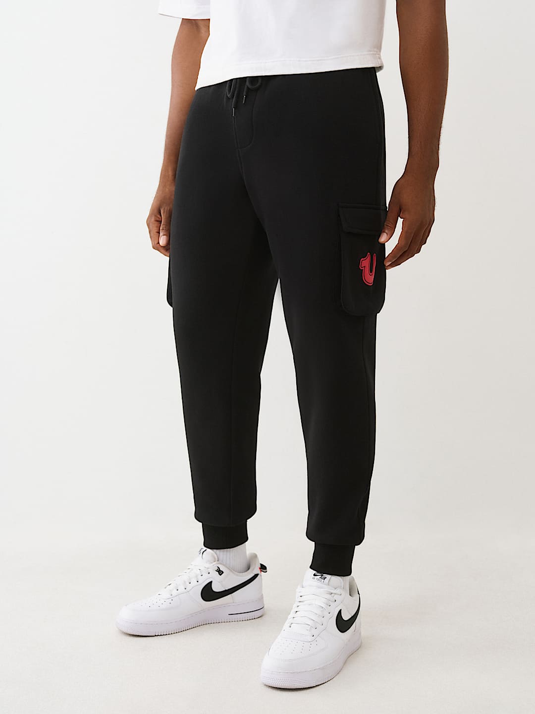 HORSESHOE OUTLINE CARGO JOGGER, image 1