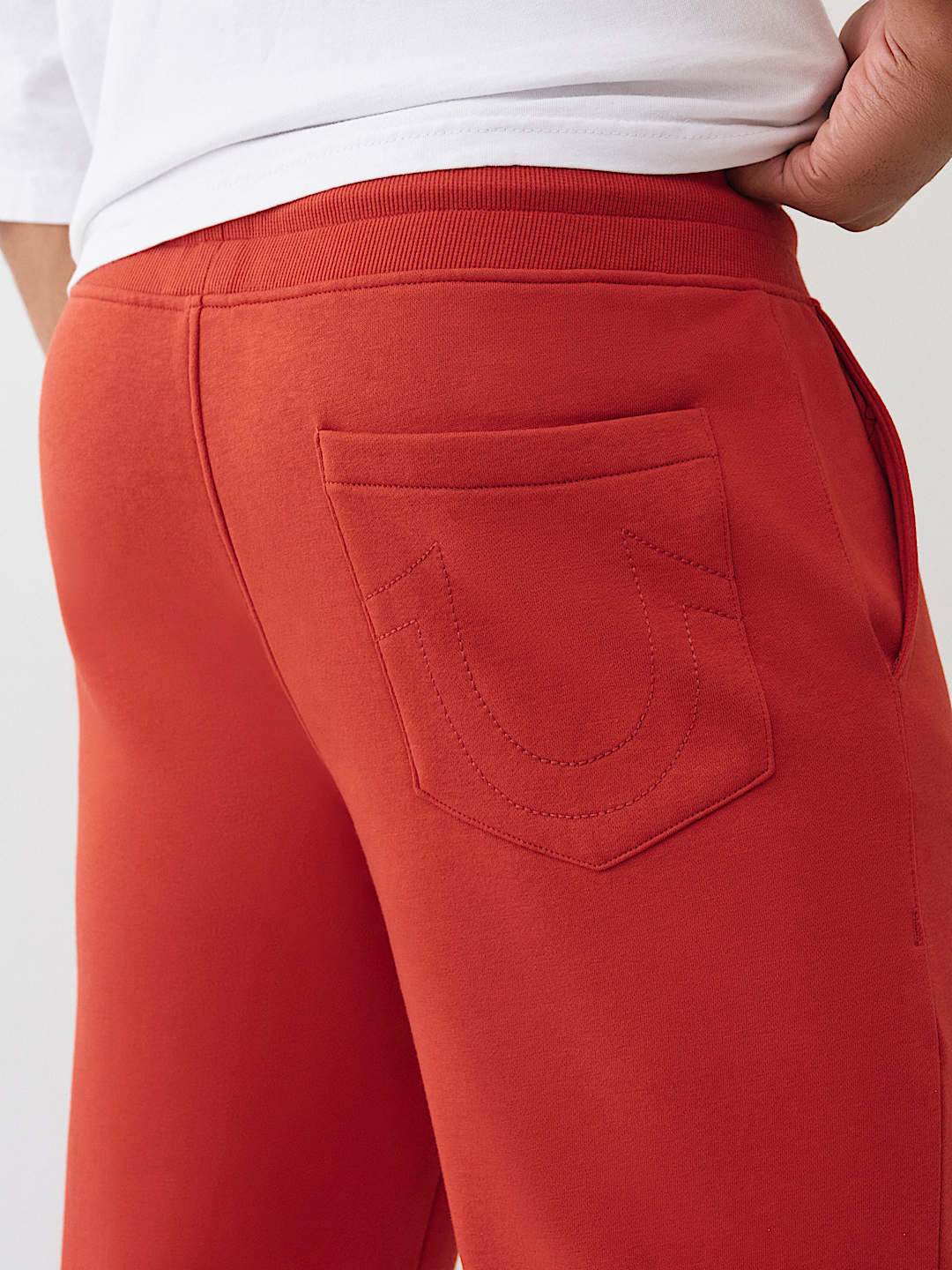 HORSESHOE EMBROIDERED STRAIGHT SWEATPANT, image 2