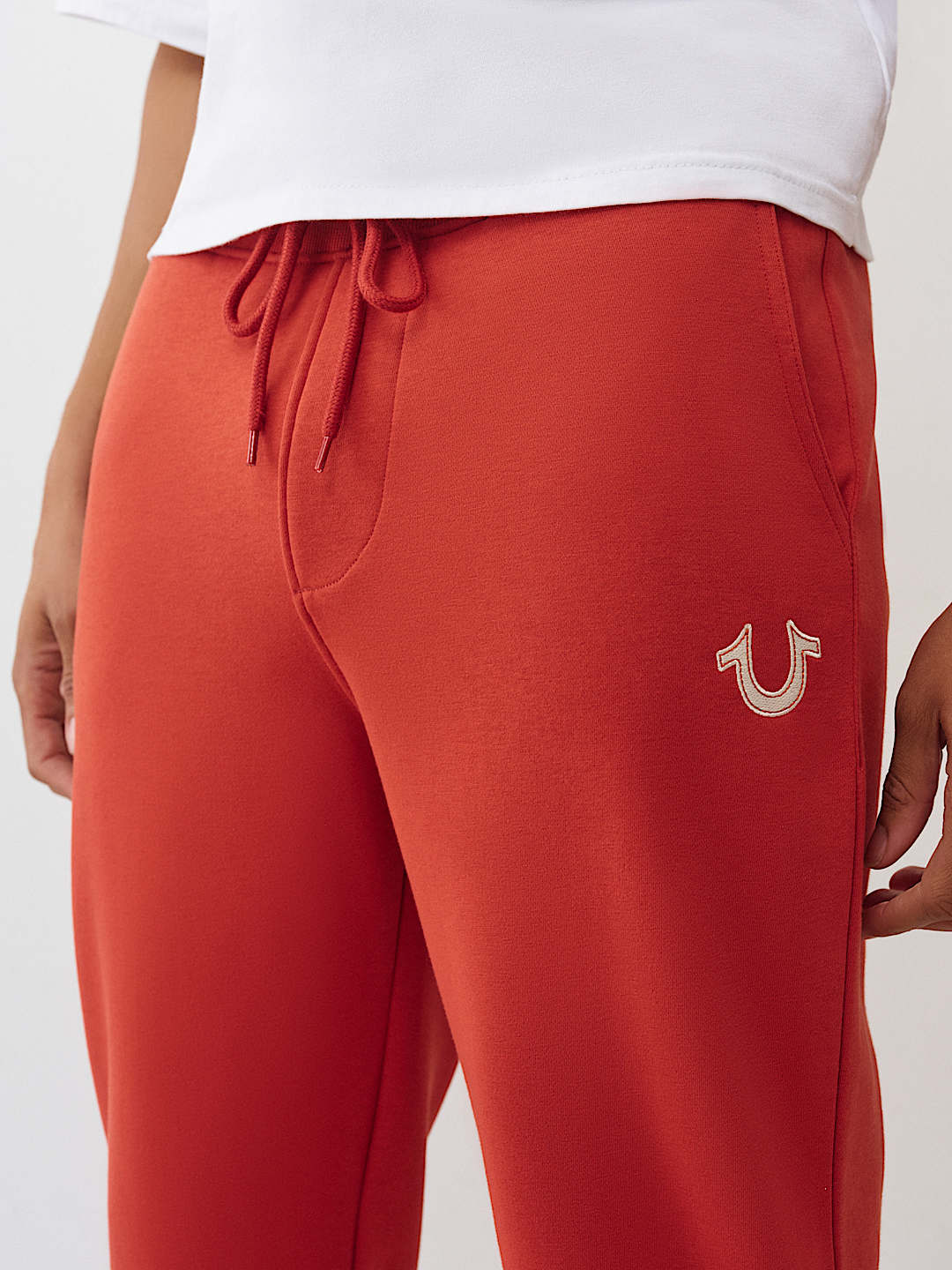 HORSESHOE EMBROIDERED STRAIGHT SWEATPANT, image 4