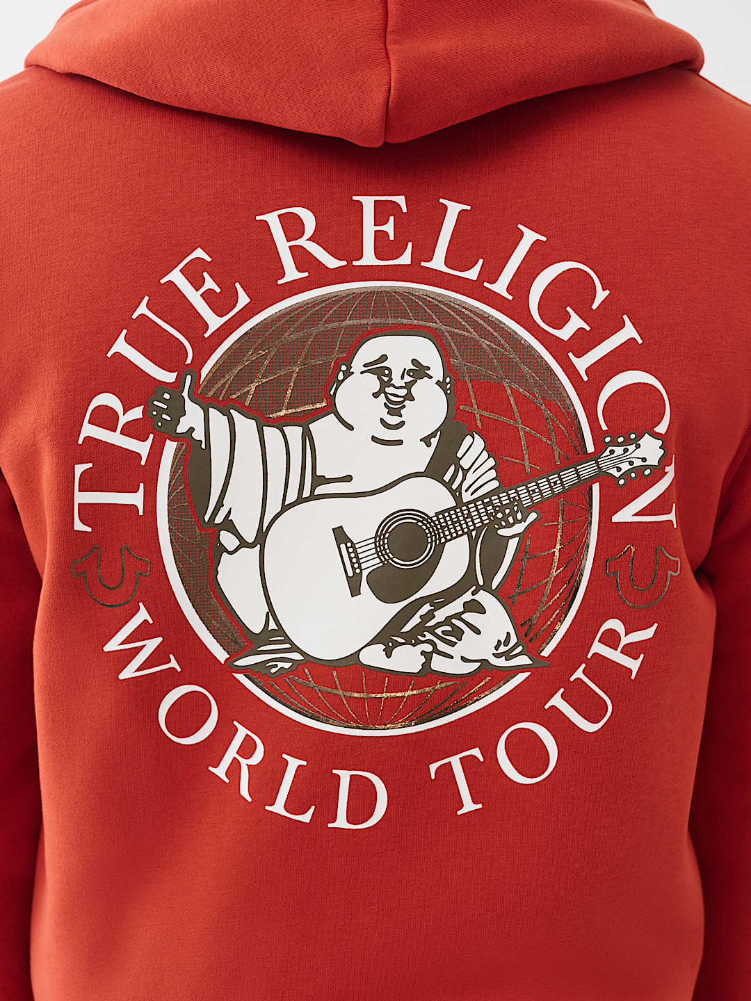  GLOBAL BUDDHA ZIP HOODIE, image 1