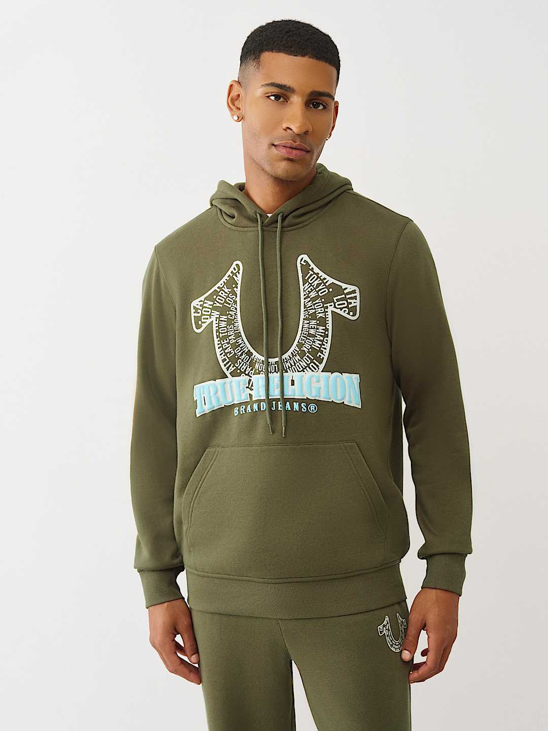 SUDADERA CON CAPUCHA, HERRADURA Y CIUDAD, image 2