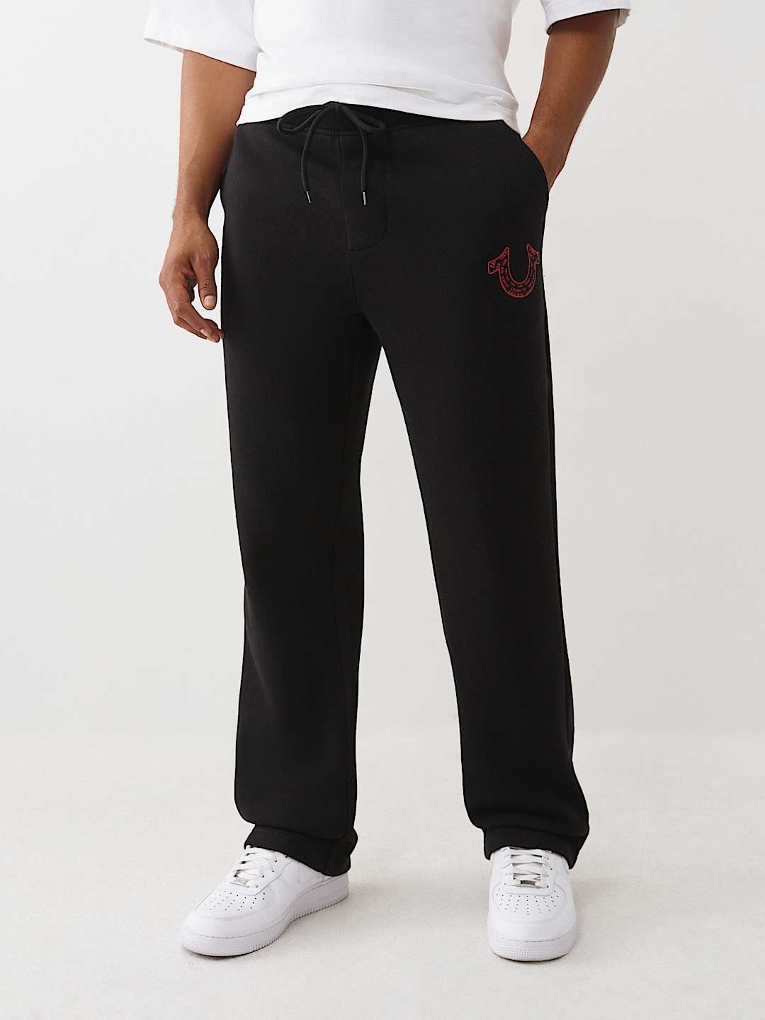 SPIRAL HORSESHOE STRAIGHT SWEATPANT, image 2