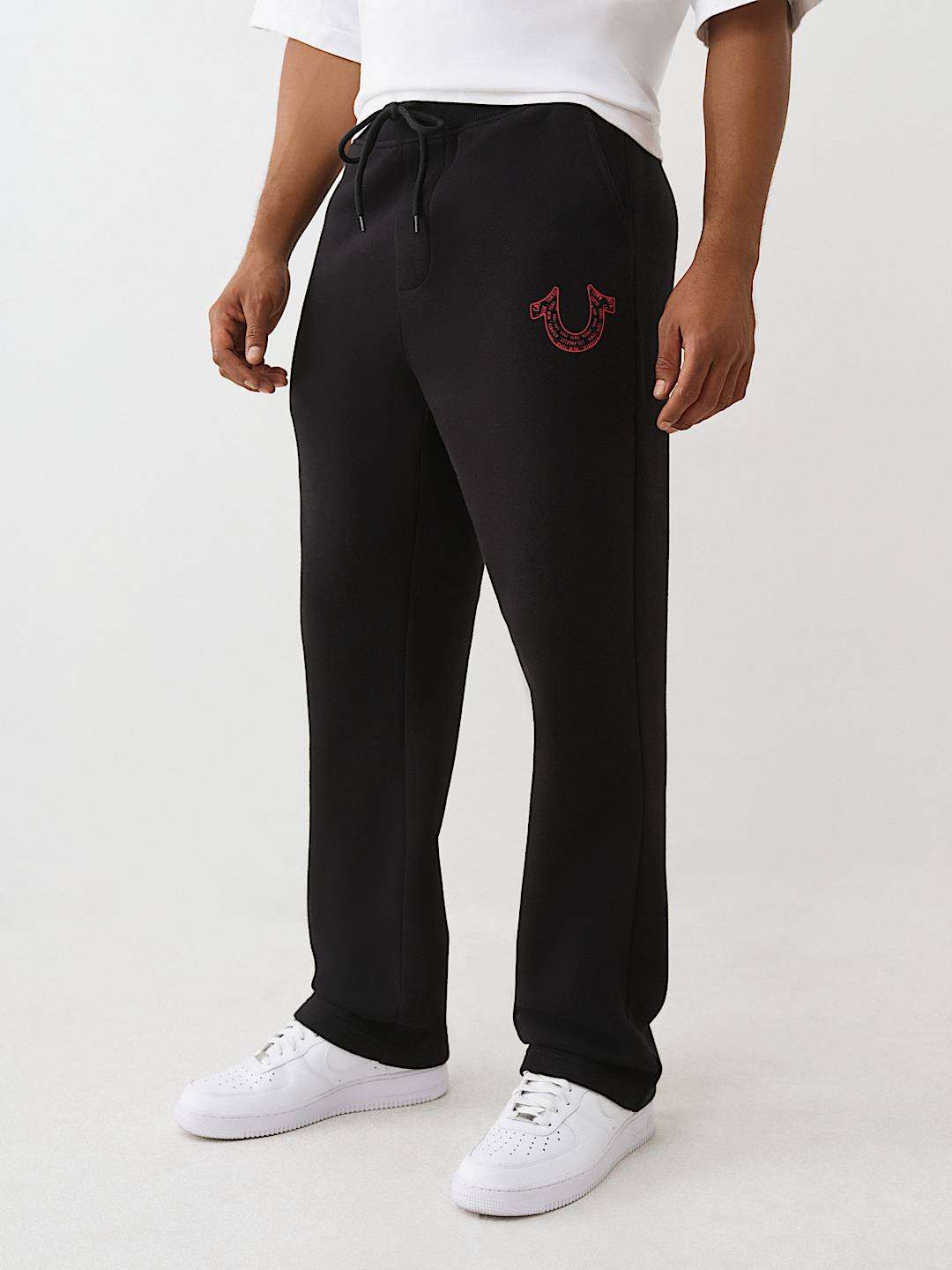 SPIRAL HORSESHOE STRAIGHT SWEATPANT, image 1