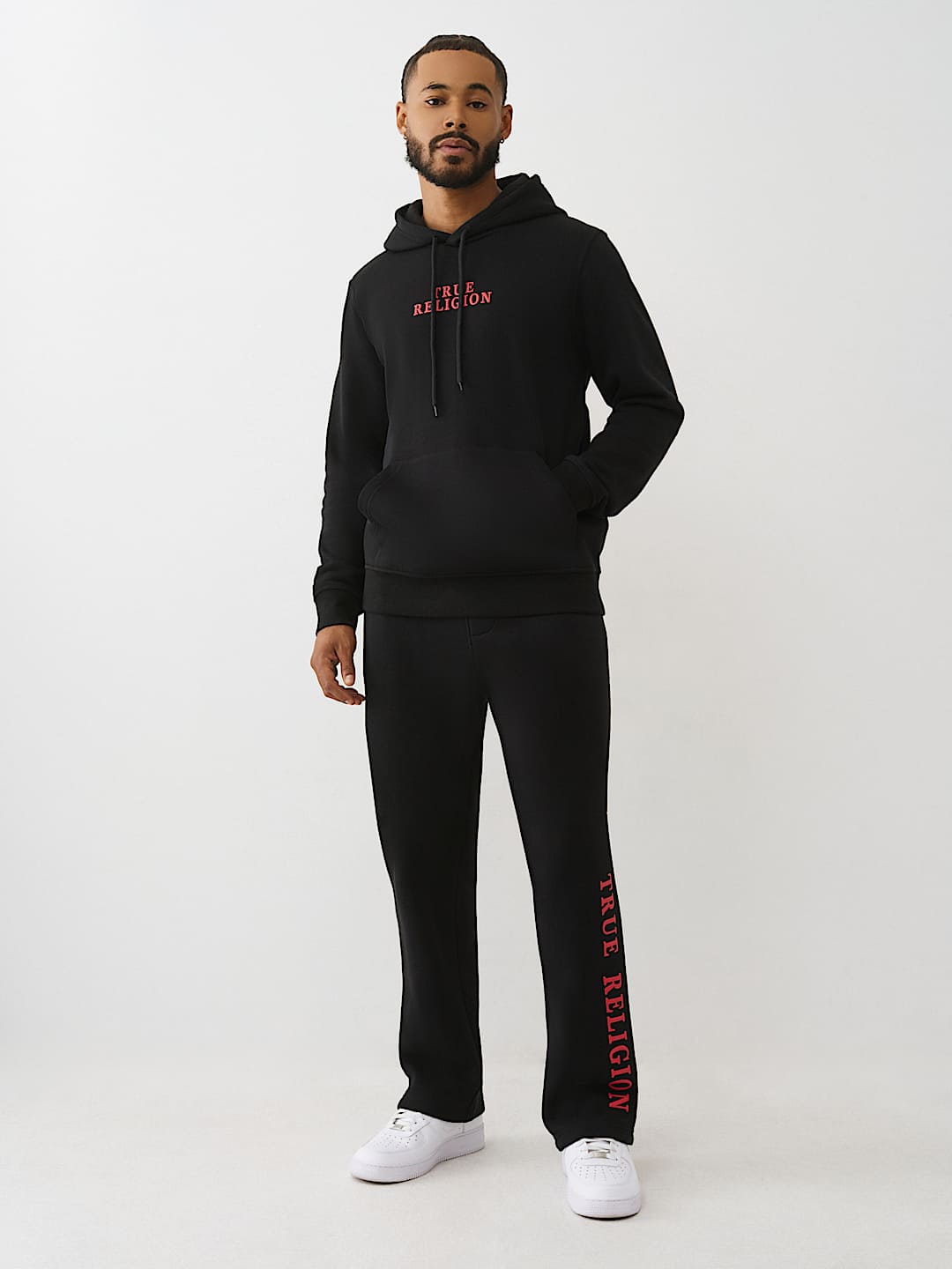 TRUE RELIGION TAPING PULL HOODIEパーカーSサイズ LOGO PULLOVER HOODIE | True Religion