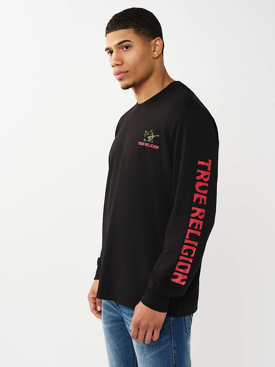 GRAPHIC LOGO LONG SLEEVE TEE, image 3