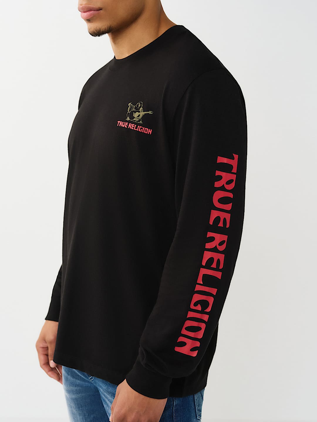 GRAPHIC LOGO LONG SLEEVE TEE, image 4
